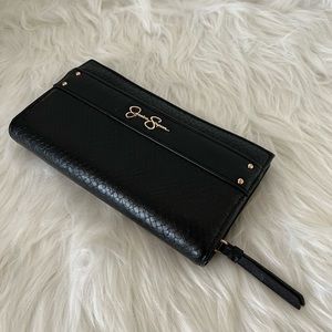 Jessica Simpson black wallet